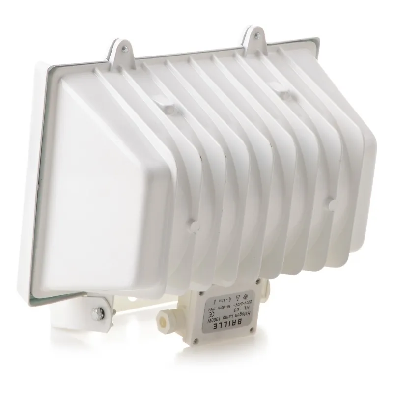 Прожектор вуличний галогенний IP54 HL-03 1000W white білий фото 2