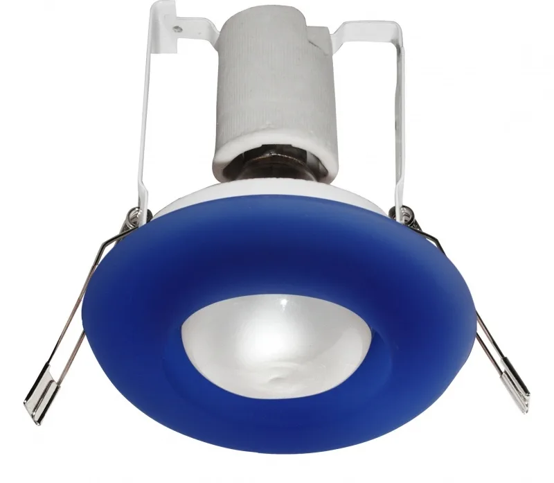 Світильник точковий декоративний HDL-G01 blue (Е14) фото 1