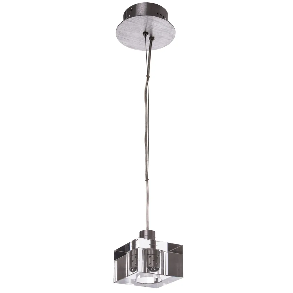 Люстра підвісна галогенна в спальню G4 20W PN (BR-01 234S/1) фото 1