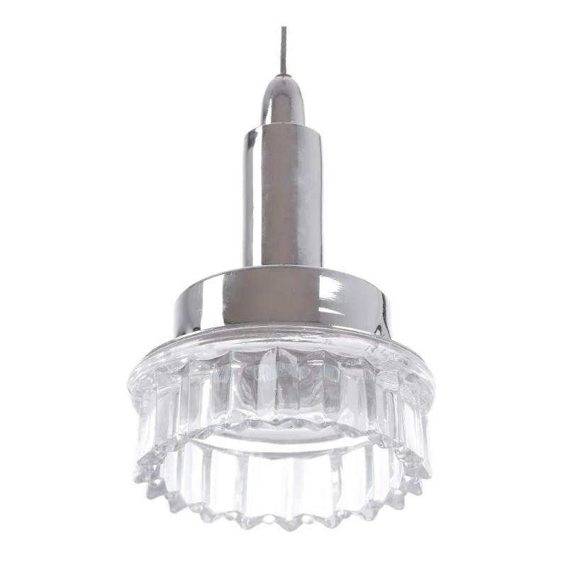 Люстра підвісна галогенна в спальню GU5.3 50W CH (HTL-07S/1) фото 3