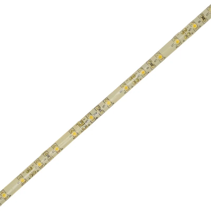 Світлодіодна стрічка вологозахищена теплий відтінок 12V 4.8W 3528 WW PCB IP65 1m (BY-008/60) фото 3