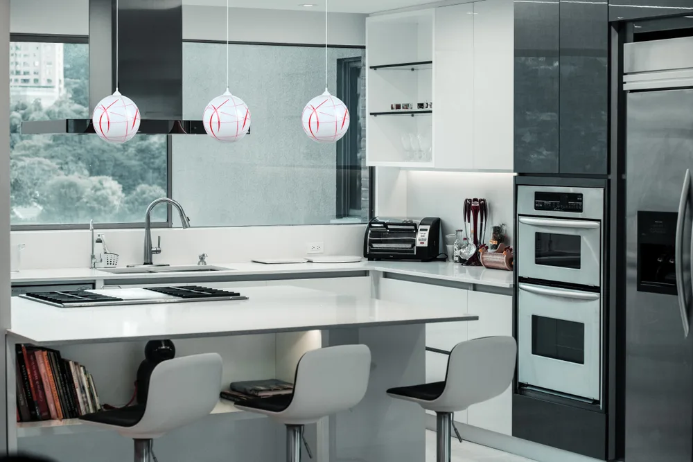 Люстра підвісна модерн E27 60W WH RD (KL-216S/1) фото 4