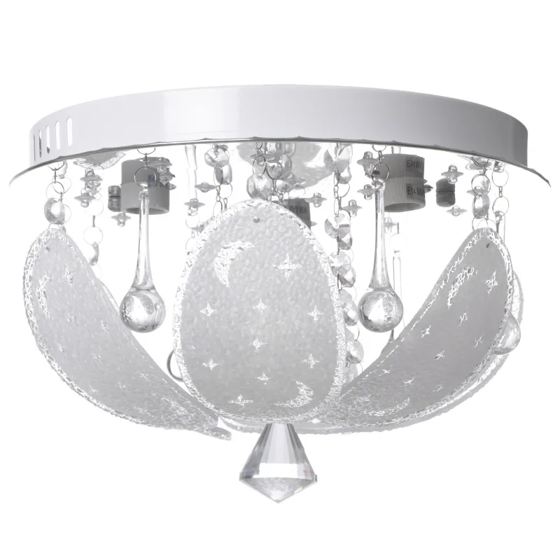 Люстра торт стельова з пультом LED E14 60W RGB WH (BCL-649S/3) фото 1