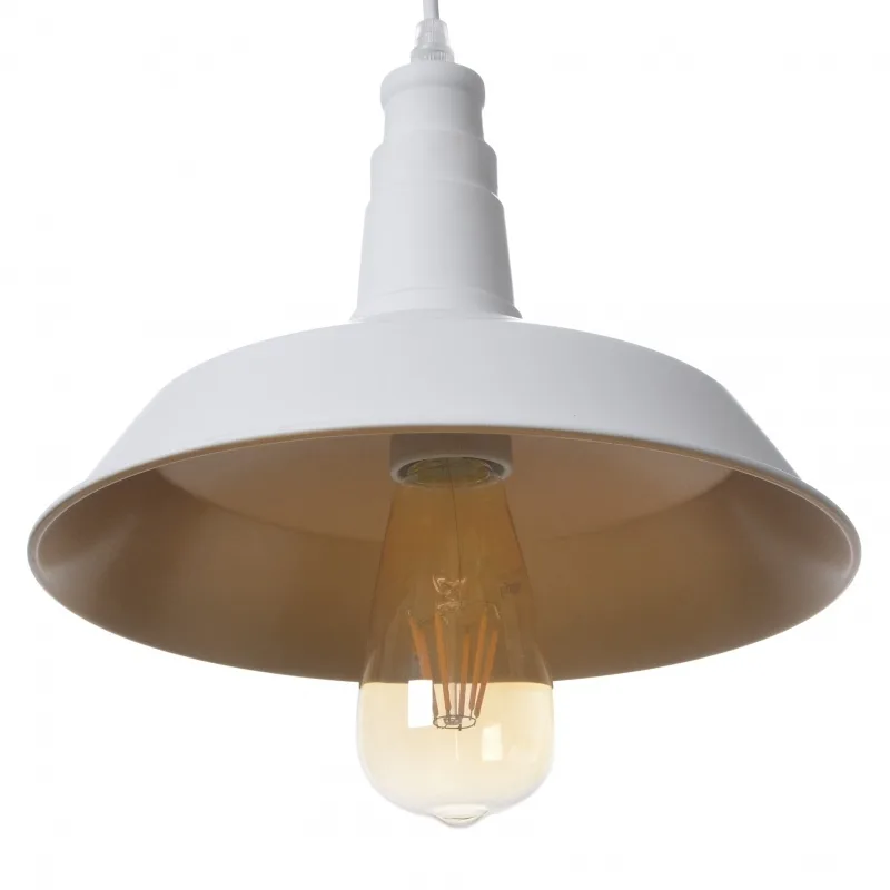 Люстра підвісна лофт для кухні E27 60W WH (BL-221S/1) фото 4