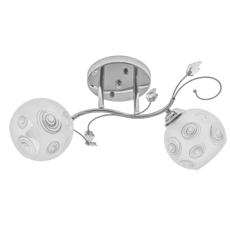 Люстра стельова в спальню E27 60W CH (LK-584C/2) фото 1