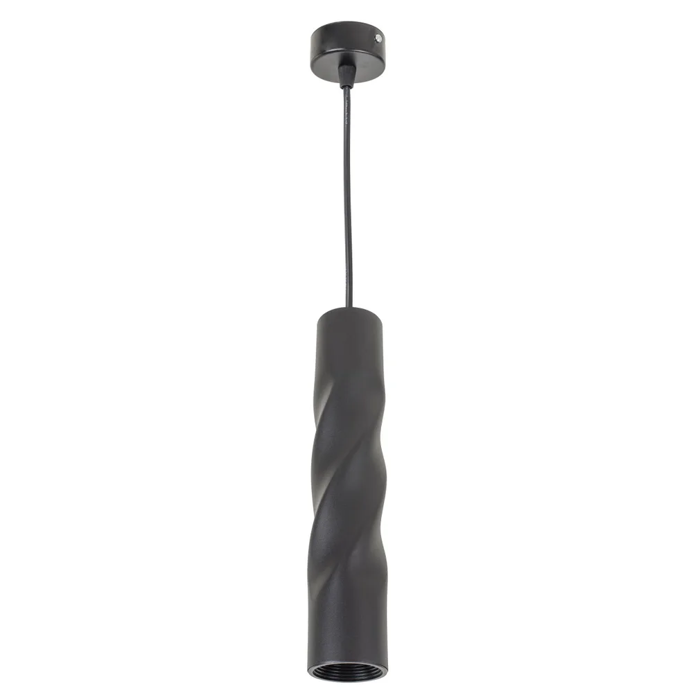 Люстра підвісна тубус LED 5W WW BK (AL-702S/1) фото 1