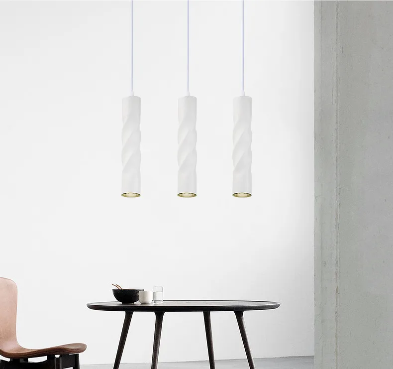 Люстра підвісна тубус LED 5W WW WH (AL-702S/1) фото 4