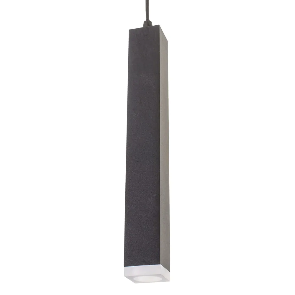 Люстра підвісна тубус LED 10W WW BK (AL-706S/1) фото 6