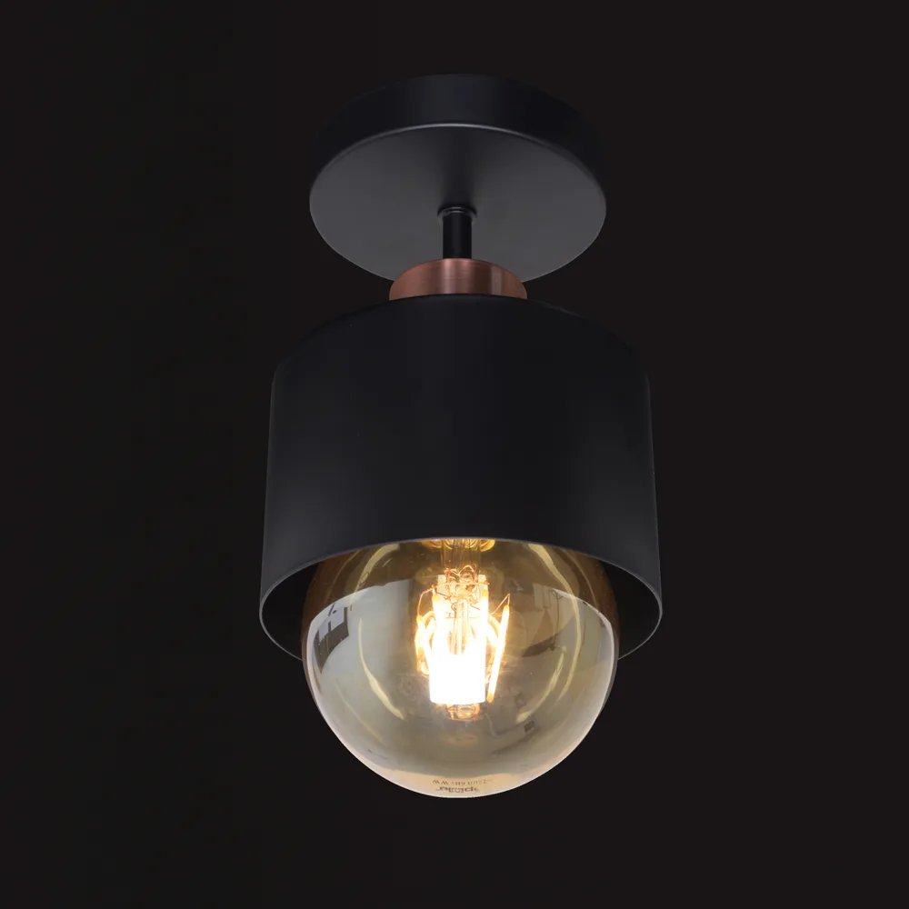 Люстра лофт стельова Е27 60W BK (BKL-911S/1) фото 4