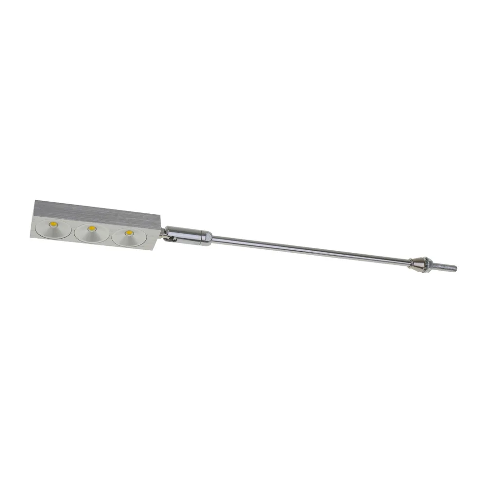 Підсвітка світлодіодна настінна врізна AL-543/3*1W NW LED SL фото 1
