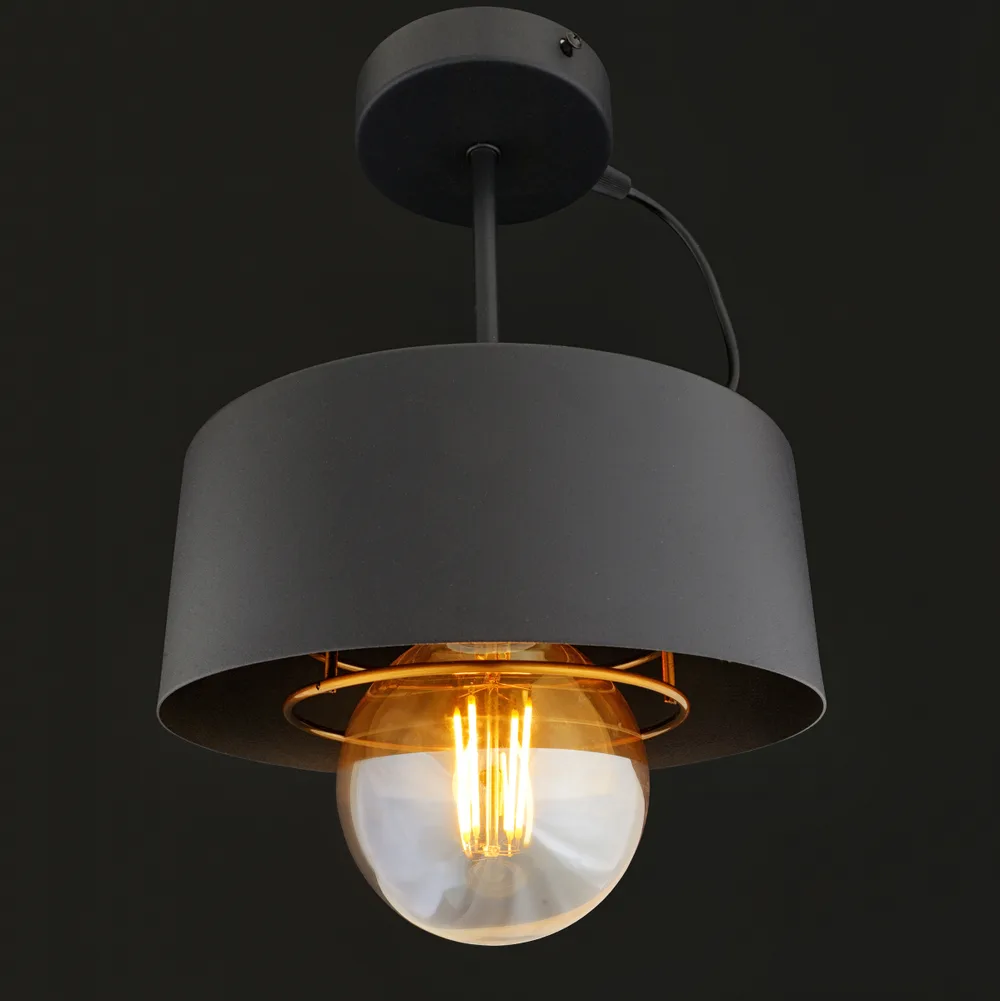 Люстра лофт стельова Е27 60W BK (BL-699C/1) фото 4