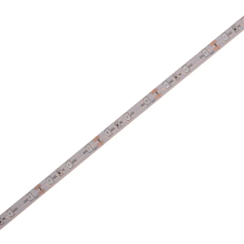 Кольорова LED стрічка негерметична 12V 3.6W 12V 2835 RGB PCB IP20 1m (BY-030/60) фото 8