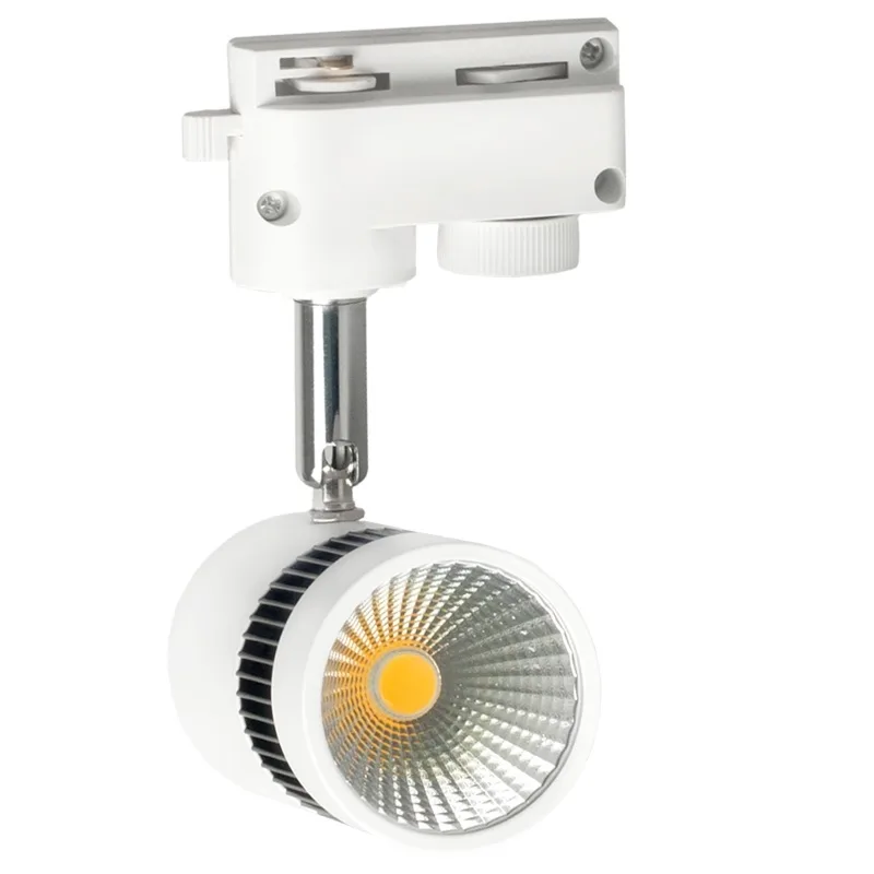 Світильник трековий поворотний LED KW-56/7W WW WH/BK