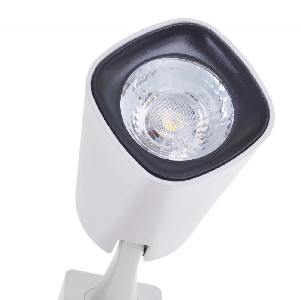 Світильник трековий поворотний LED KW-230/18W NW WH фото 9