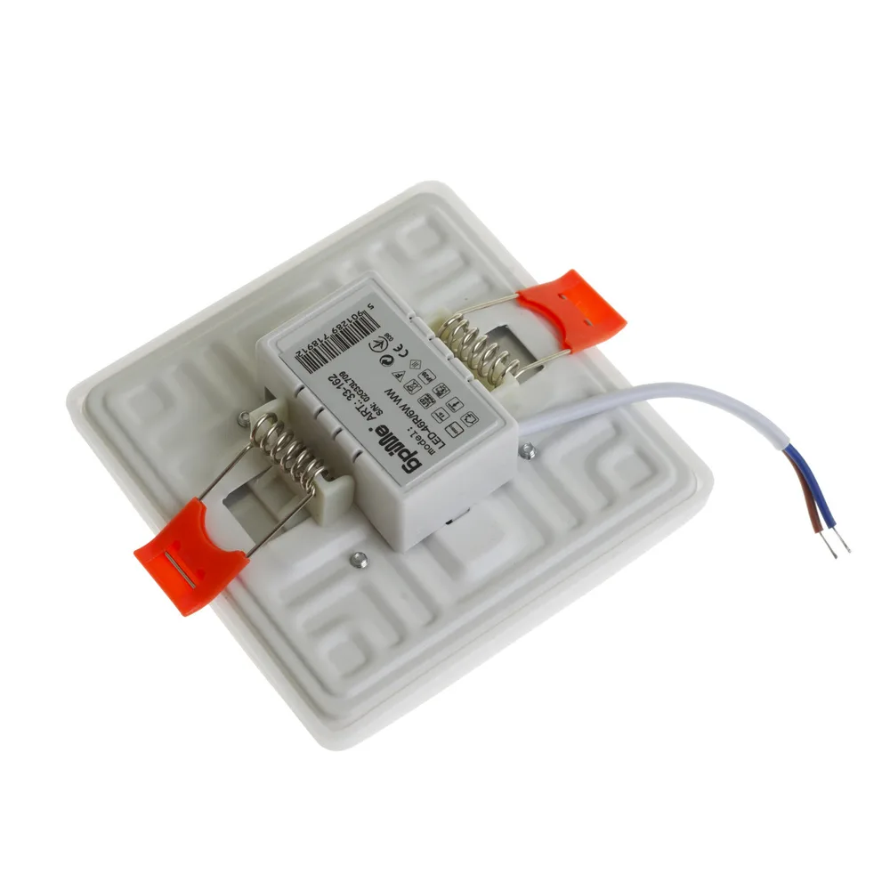 Стельовий врізний світильник для ванної LED-46R/6W WW фото 7