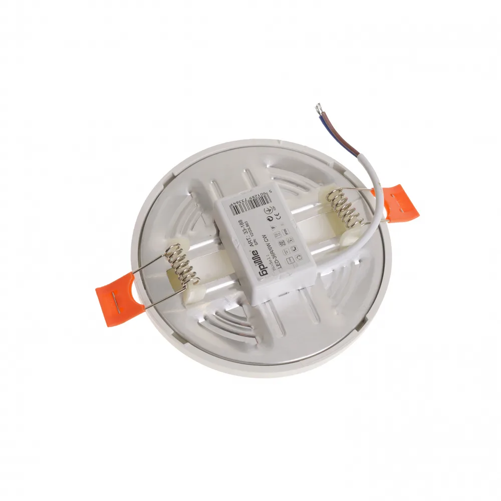 Стельовий врізний світильник для ванної LED-36R/6W CW фото 3