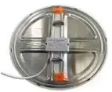 Стельовий врізний світильник для ванної LED-36R/8W CW фото 4