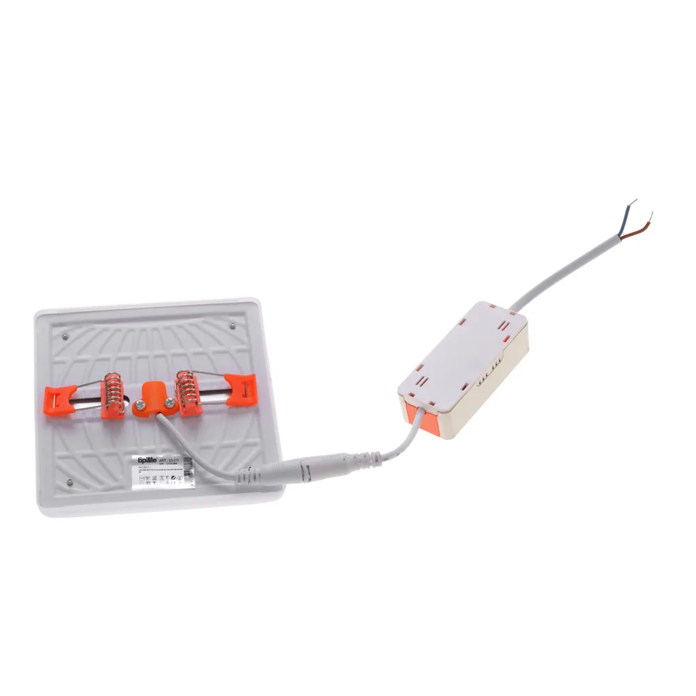 Стельовий врізний світильник для ванної LED-46R/18W CW фото 3