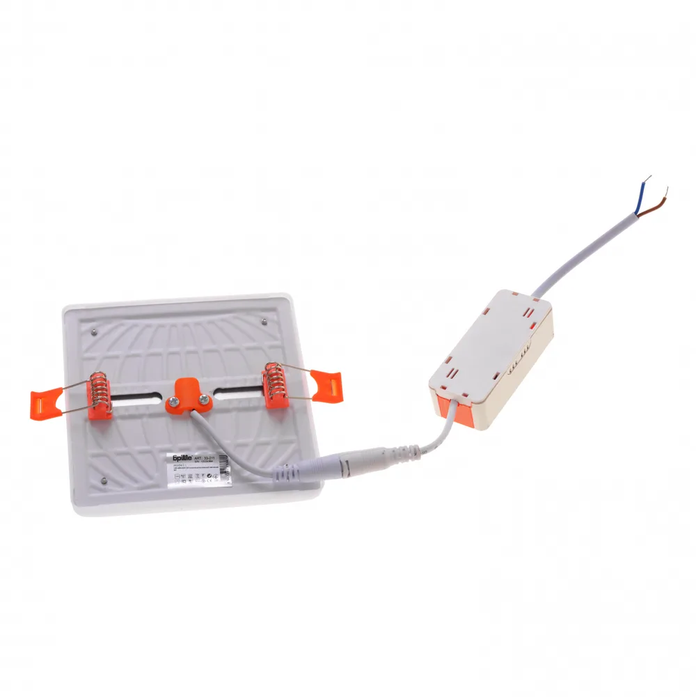 Стельовий врізний світильник для ванної LED-46R/18W CW фото 4