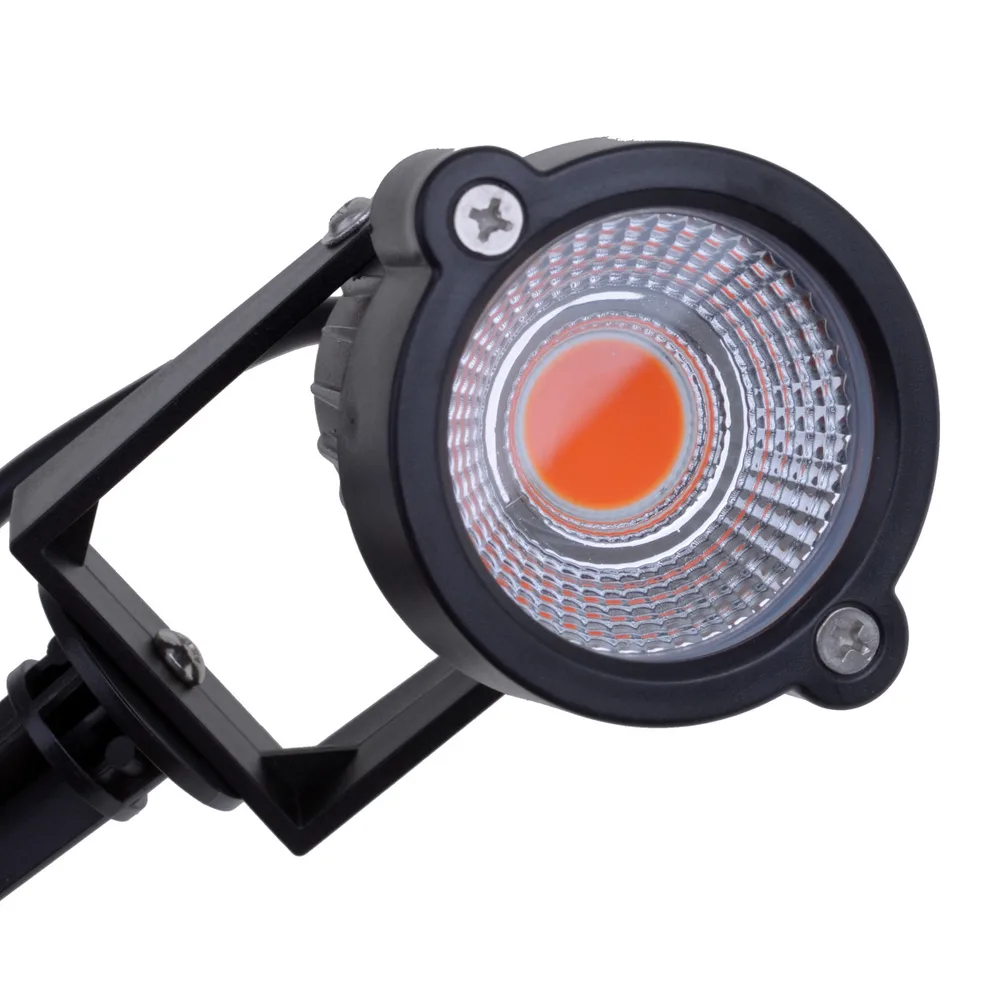 Грунтовий світильник LED 3W RED COB IP65 BK (AS-11) фото 2
