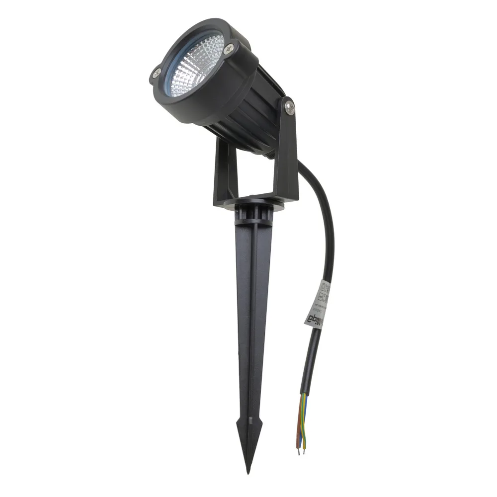 Грунтовий світильник LED 3W RGB COB IP65 BK (AS-11)