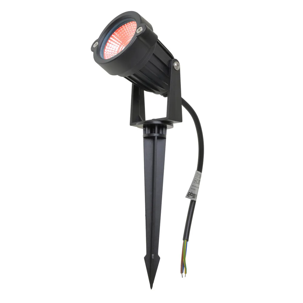 Грунтовий світильник LED 3W RGB COB IP65 BK (AS-11) фото 2
