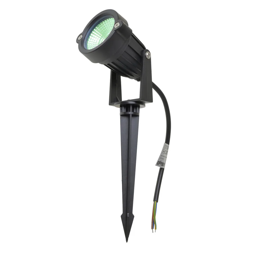 Грунтовий світильник LED 3W RGB COB IP65 BK (AS-11) фото 9