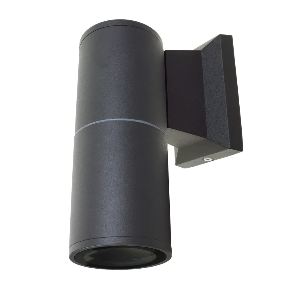 Світильник фасадний GU10 Black IP54 (AL-129/1) фото 1