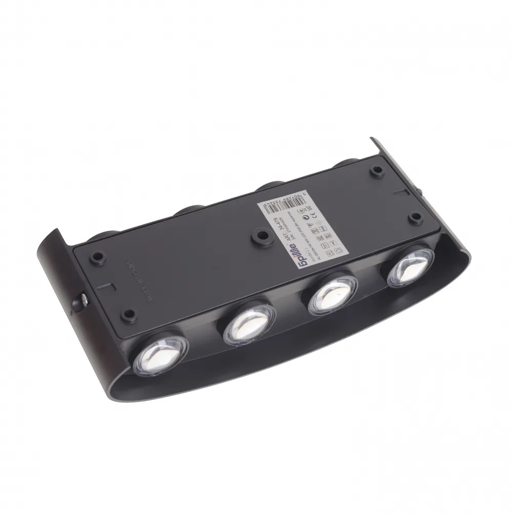 Підсвічування AL-264/8х1W NW LED IP44 BK фото 3