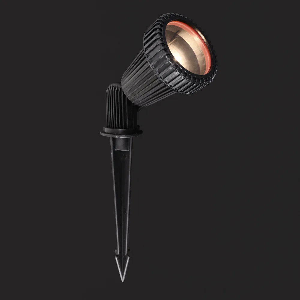 Грунтовий світильник GU5.3 IP65 BK (AS-13) фото 3