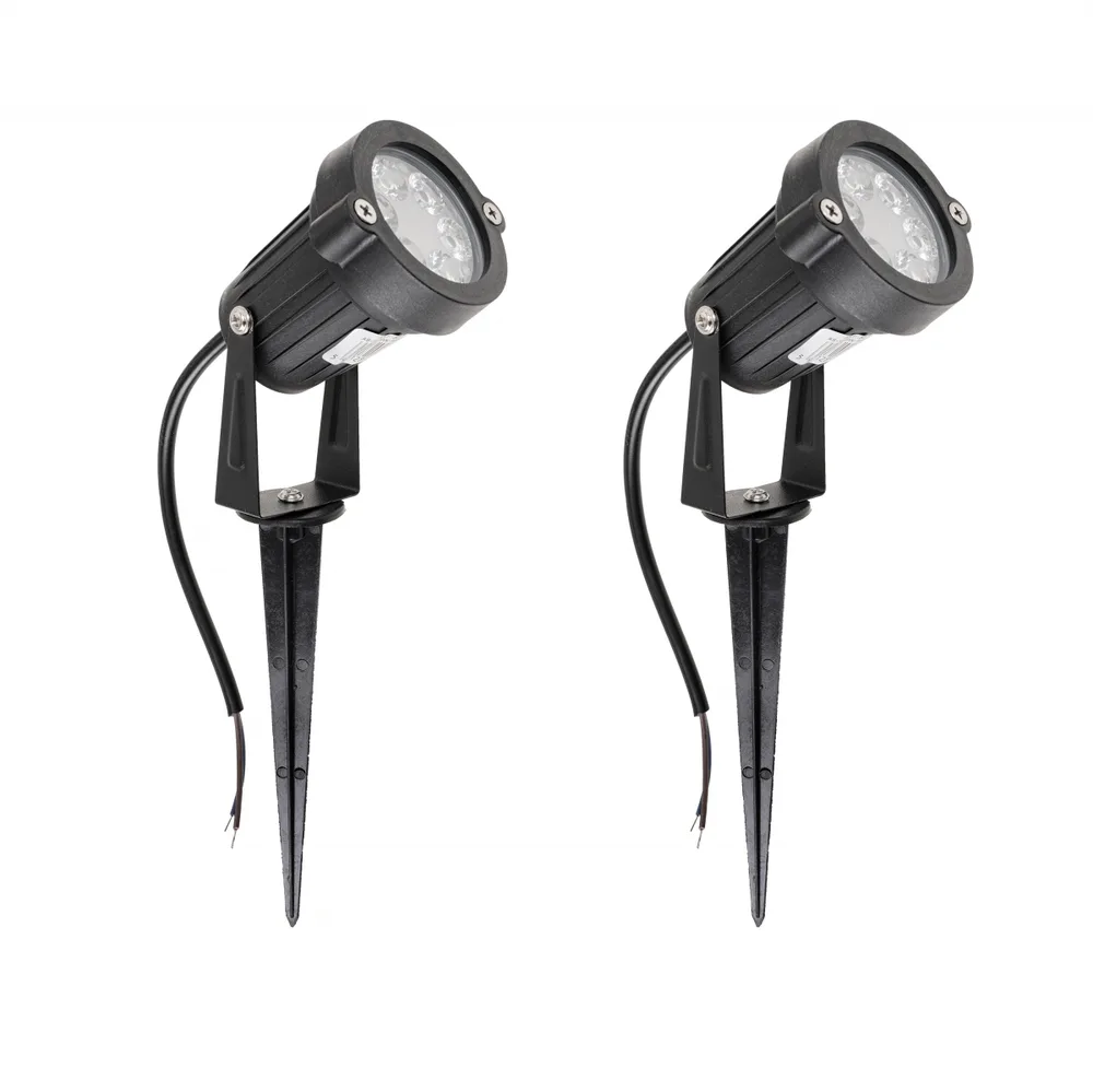 Грунтовий світильник LED 6W BLUE IP65 BK (AS-14)