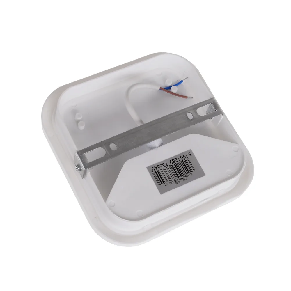 Вуличний настінний ЛЕД світильник AL-15SQ/15W NW IP54 WH фото 4