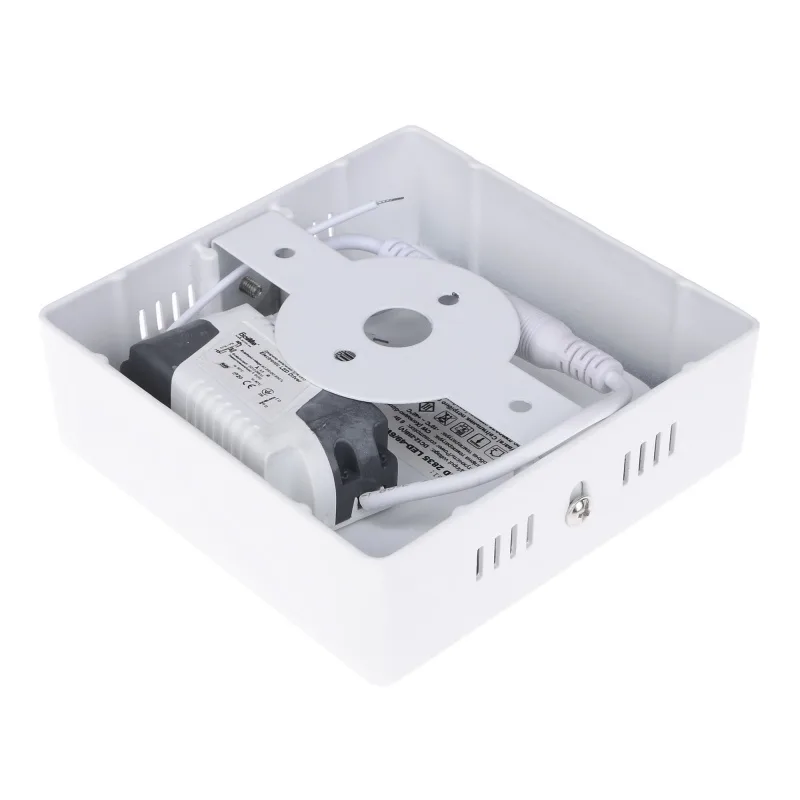 Світильник стельовий накладний світлодіодний LED-49/6W 30 pcs CW SMD2835 фото 3