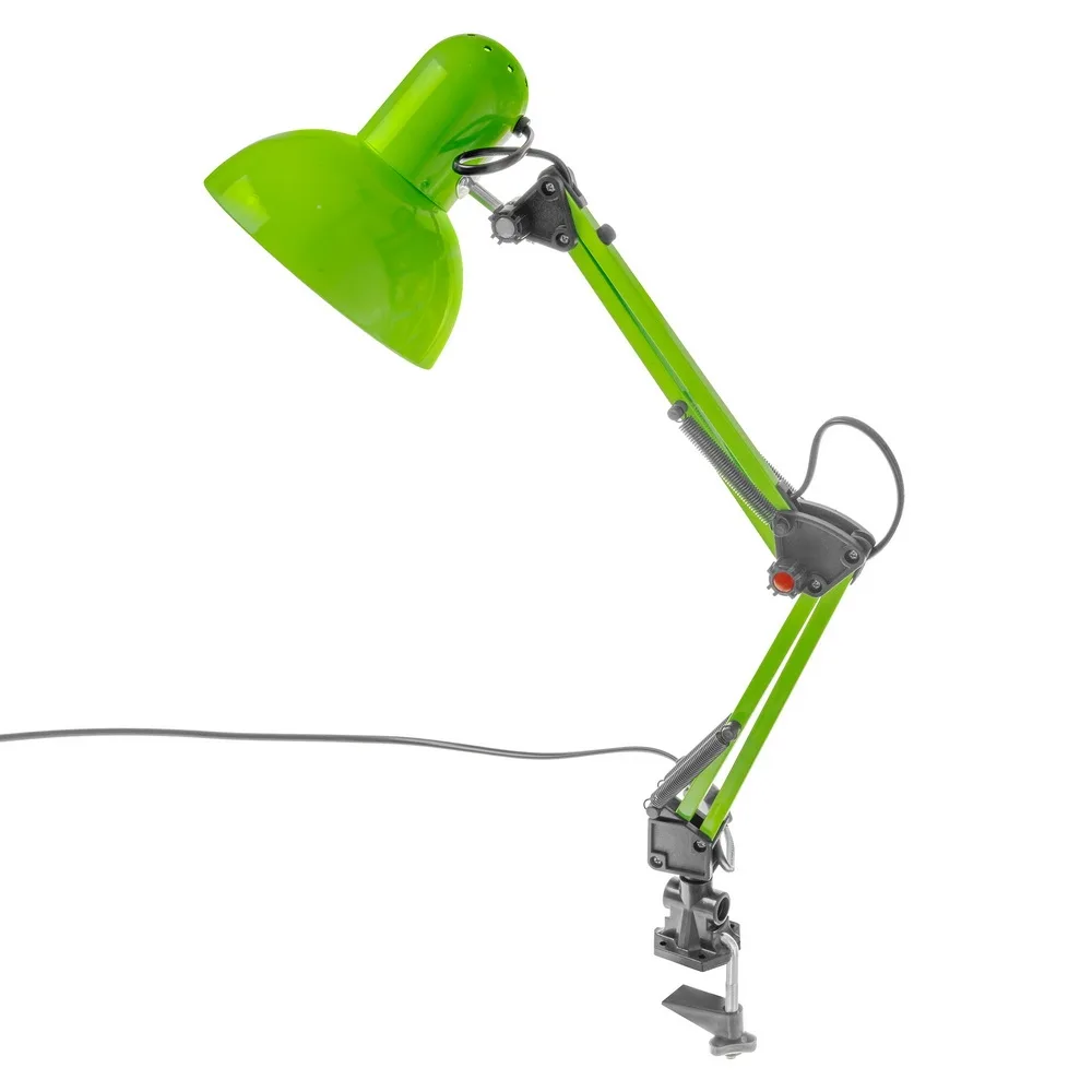 Настільна лампа на гнучкій ніжці офісна MTL-23/T E27 GR фото 5
